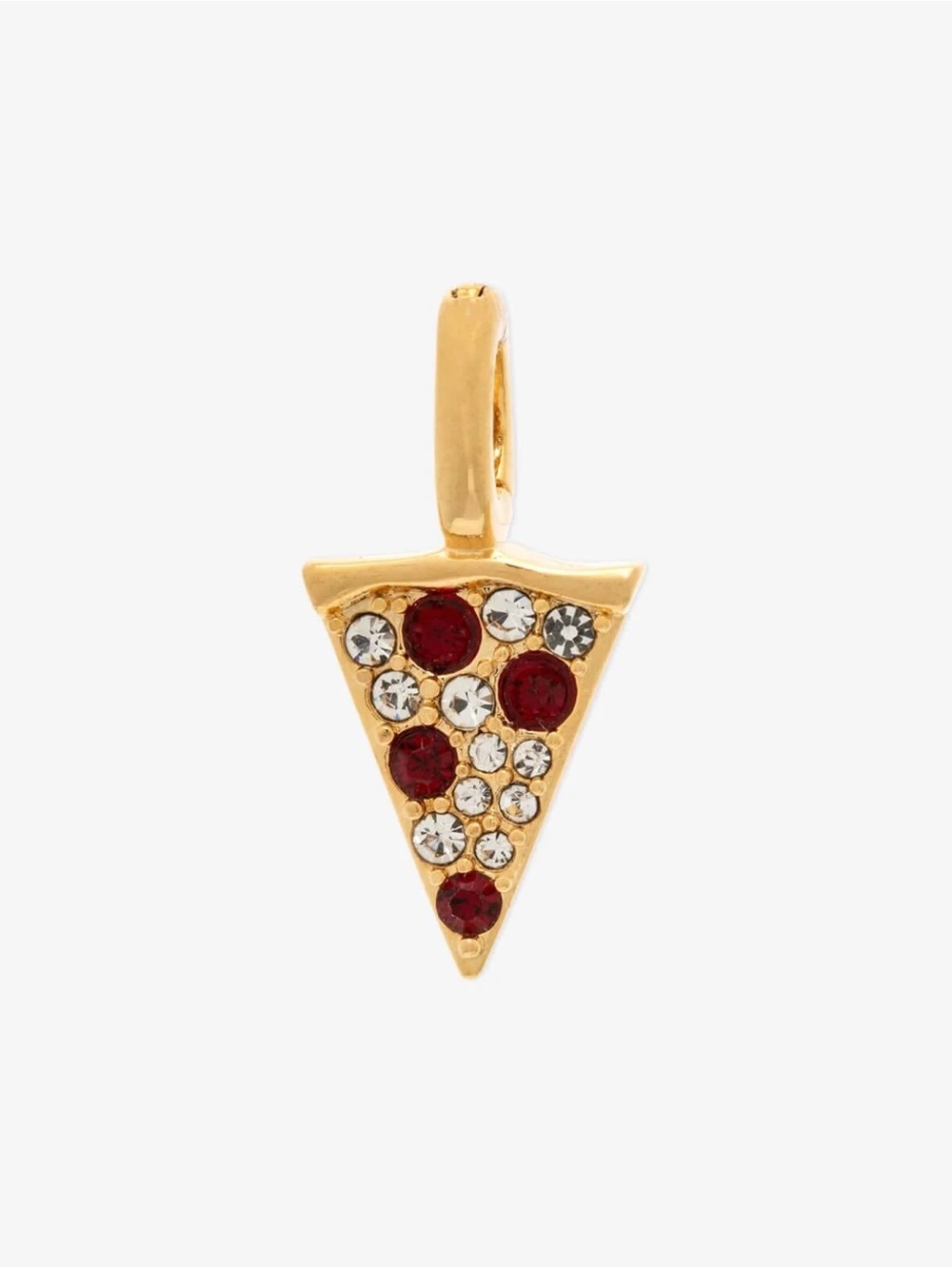 Pura Vida Harper Pizza Charm Gold